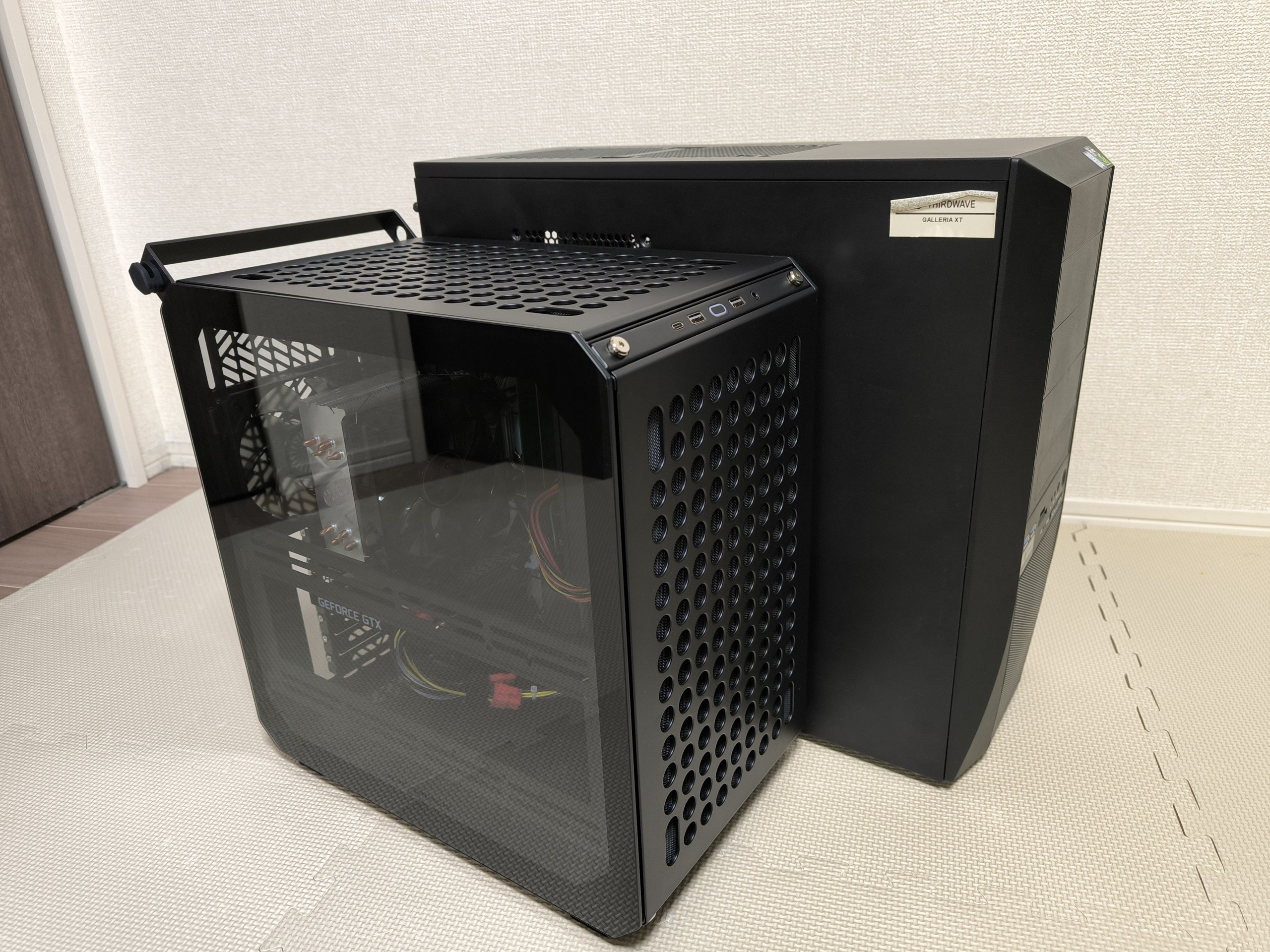 レビュー】Cooler Master Qube 500を使って検証用PCを組み立てます
